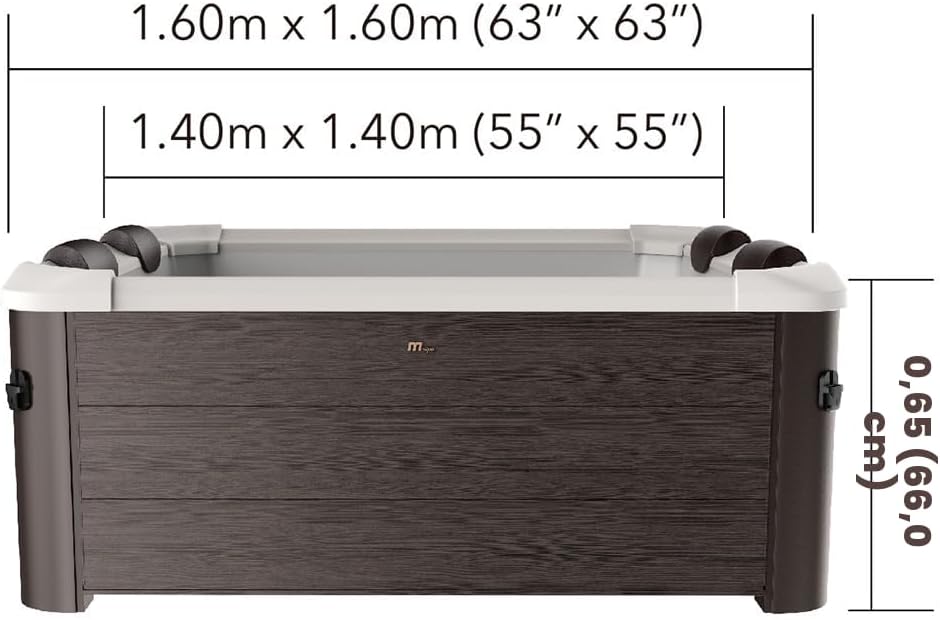 MSpa - Tribeca Série - 6 places - Spa gonflable design et robuste