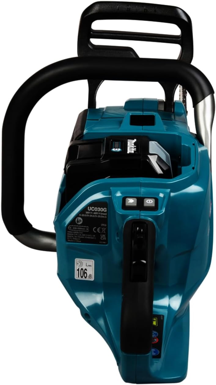 Makita UC030GZ 40 V Max Li-ion XGT Tronçonneuse sans balais 500 mm, piles et chargeur non inclus