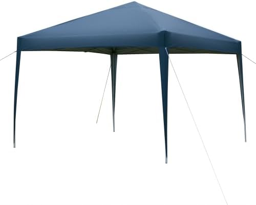 Bonnlo - Tonnelle de Jardin Pliante 3x3 - Imperméable, tente pop-up, sac de transport, auvent - Bleu - BONNLT3103