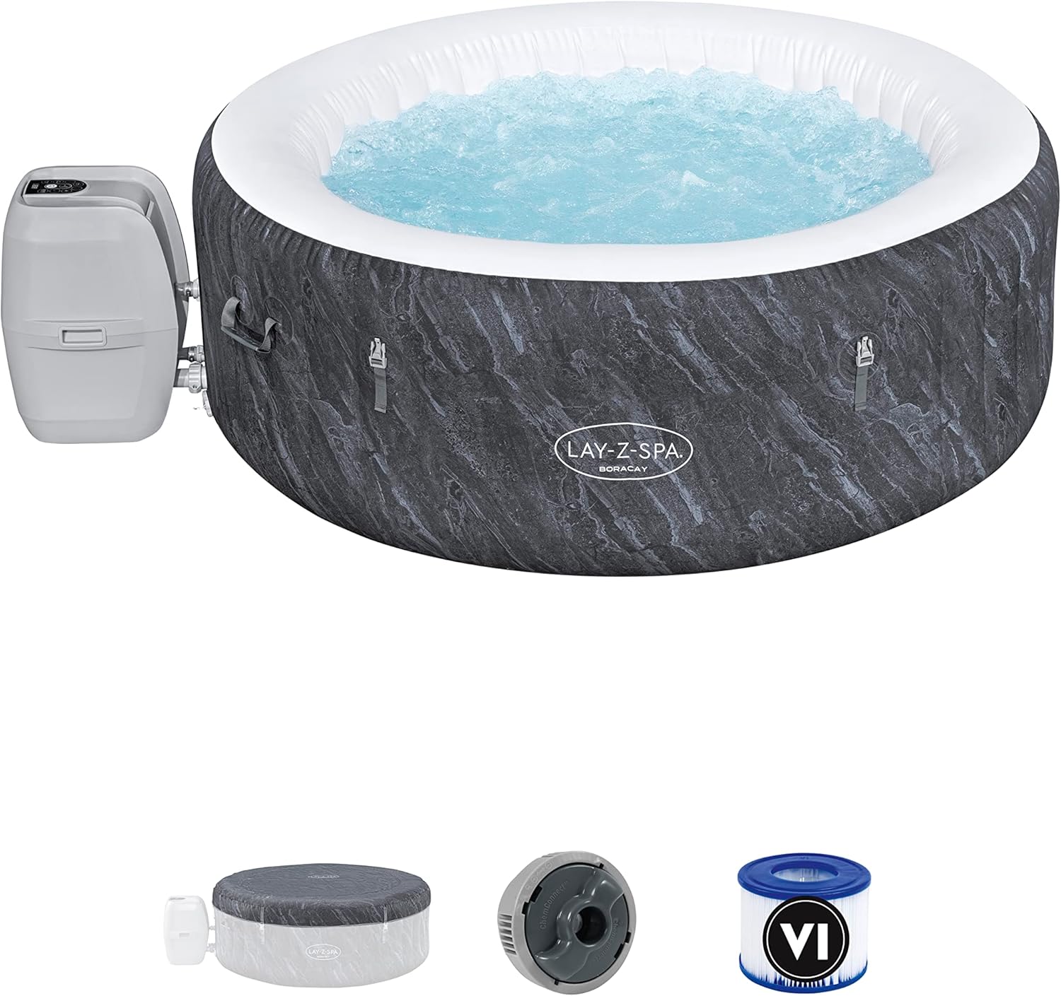 Bestway - Boracay AirJet - 1,80m x 66cm - spa gonflable 71x26