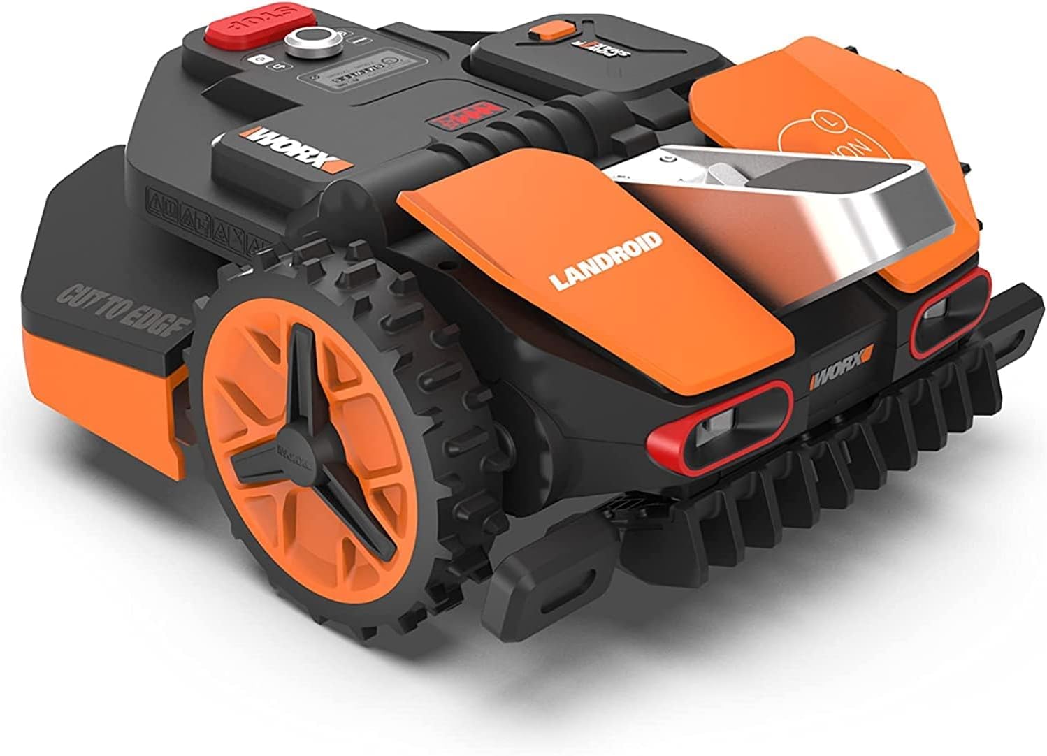 WORX - Landroid Vision série - 1300 m² - Caméra 4K, IA, multizone, coupe bordures - WR213E.1