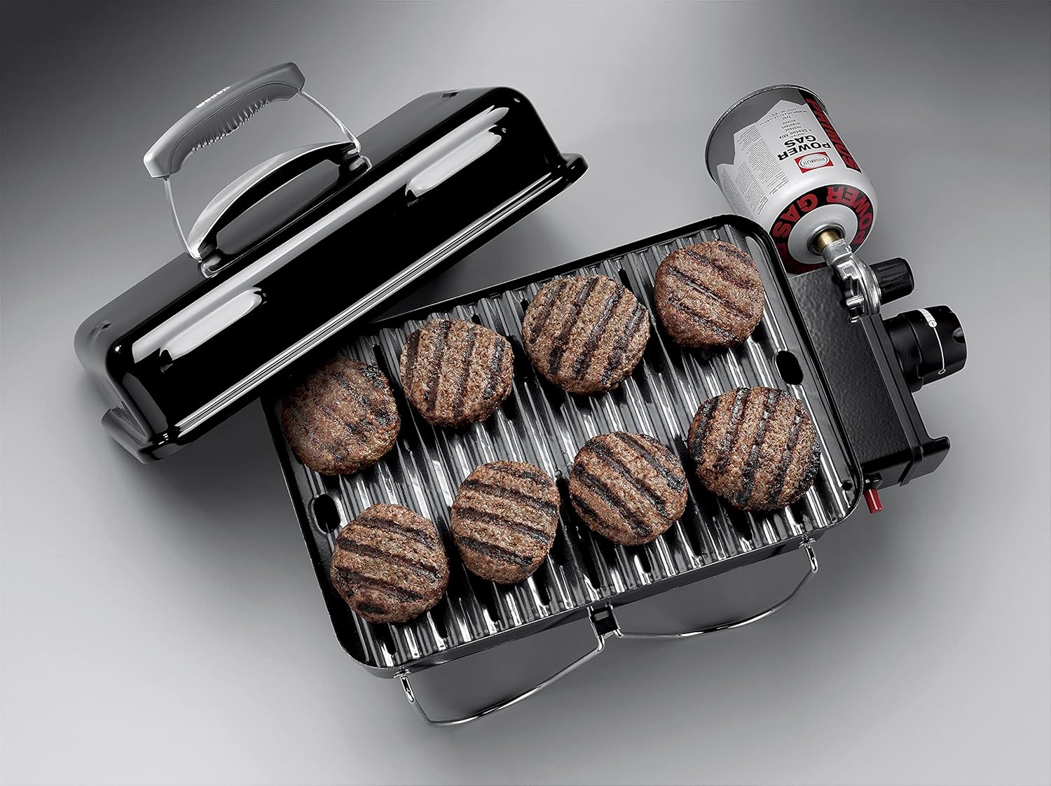 Weber - Go-Anywhere - 42x26cm - barbecue gaz portable pieds repliables