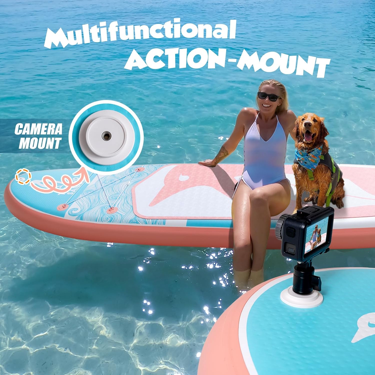 Tuxedo Sailor - Paddle Gonflable Adulte - SUP 320 cm - avec accessoires complets