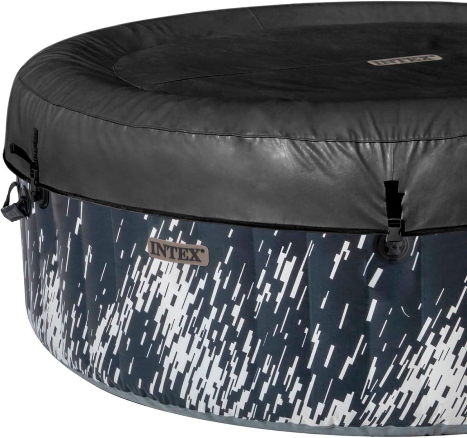 Intex - PureSpa Bubble Glow Deluxe - 196x71cm - 4 places, 140 jets, LED multicolore - 28494NP