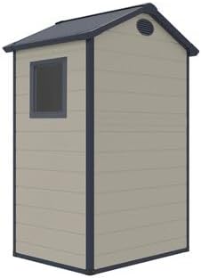 OOGarden - Abri de Jardin résine 1,39m² - Beige