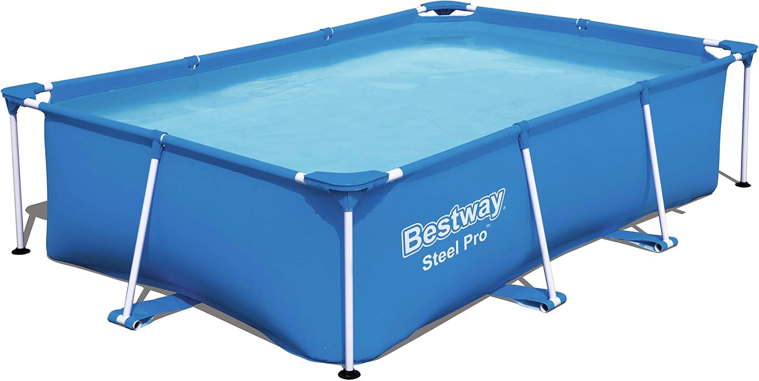 Bestway - Steel Pro - 221x150x43 cm - piscine hors sol robuste 56401