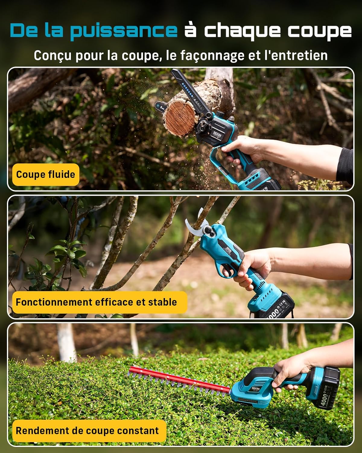 SEESII - Kit Jardin 8-en-1, 6