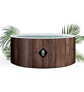 COCO SPA Helsinki Spa Gonflable | 180 cm de diamètre | 1100 litres | Moteur 2240 W | Jusqu'à 6 Pe...
