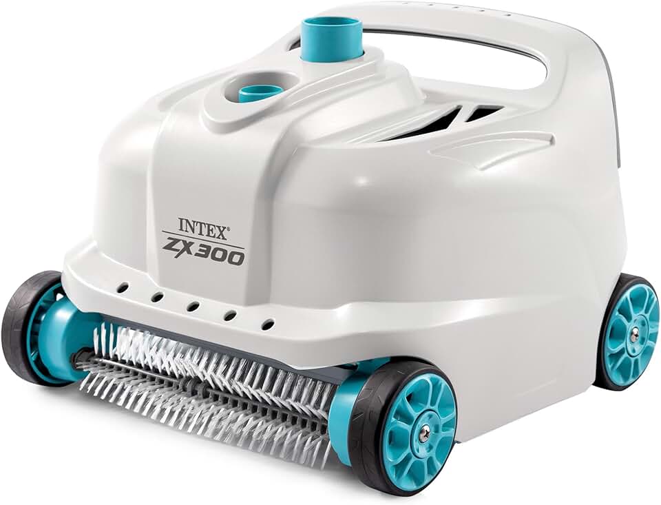 Intex - robot ZX300 - nettoyage fond & parois, aspiration puissante