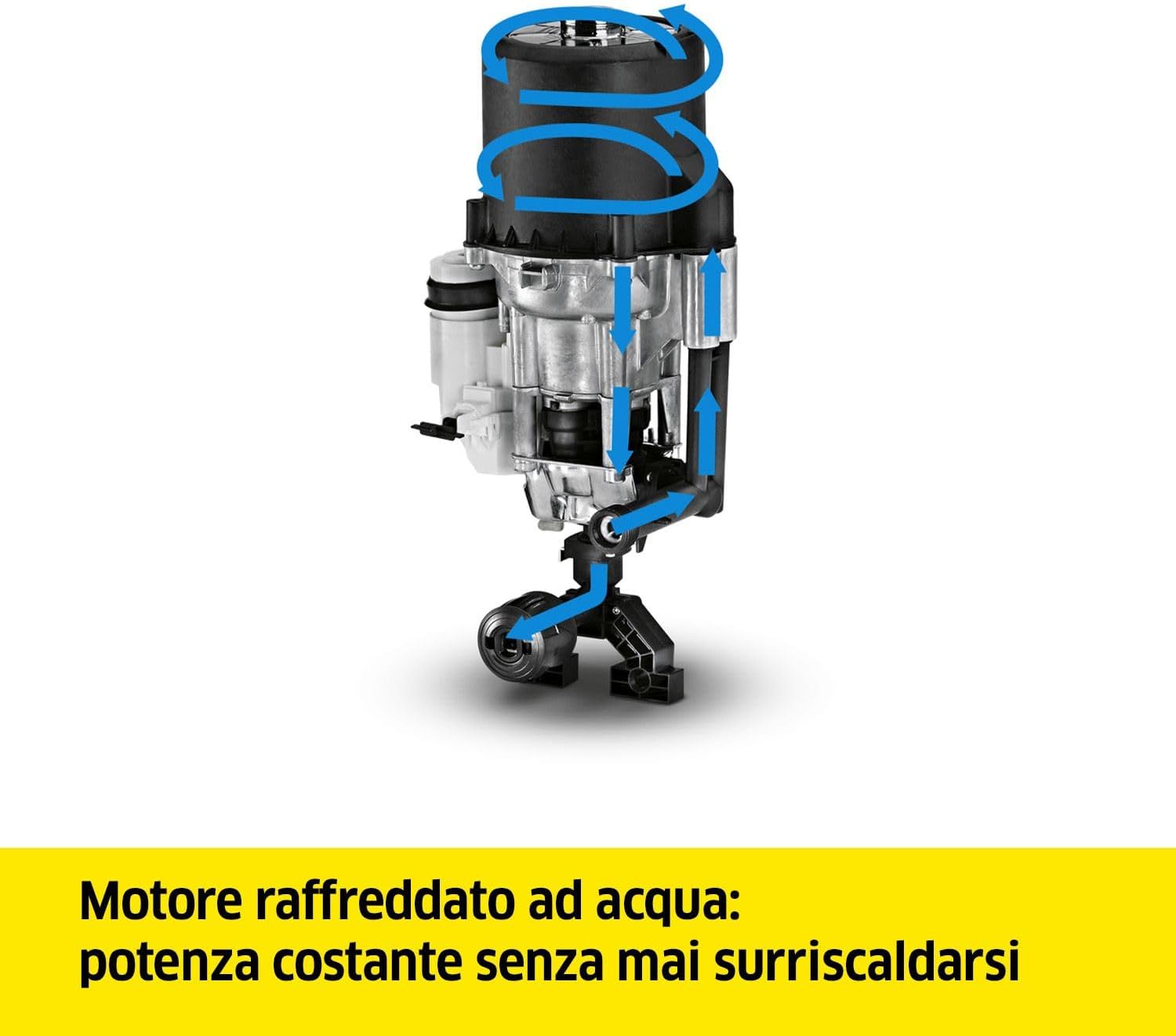 Kärcher Nettoyeur Haute Pression K 5 Premium Power Control, Pression : max. 145 bar, Débit : 500 l/h, Surface : 40 m²/h, Poids : 13,9 kg, Flexible et Pistolet Haute Pression, Rotabuse, Lance