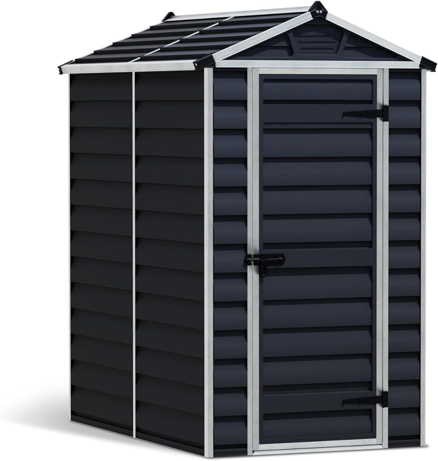 Canopia by Palram - Skylight - 121x177 cm - abri de jardin métal, polycarbonate anti-rouille, protection UV, gris minuit