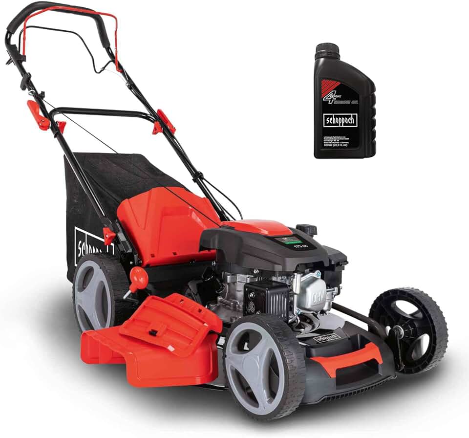 Scheppach - MS173-51 - tondeuse thermique 51cm, 65L, autotractée, mulching