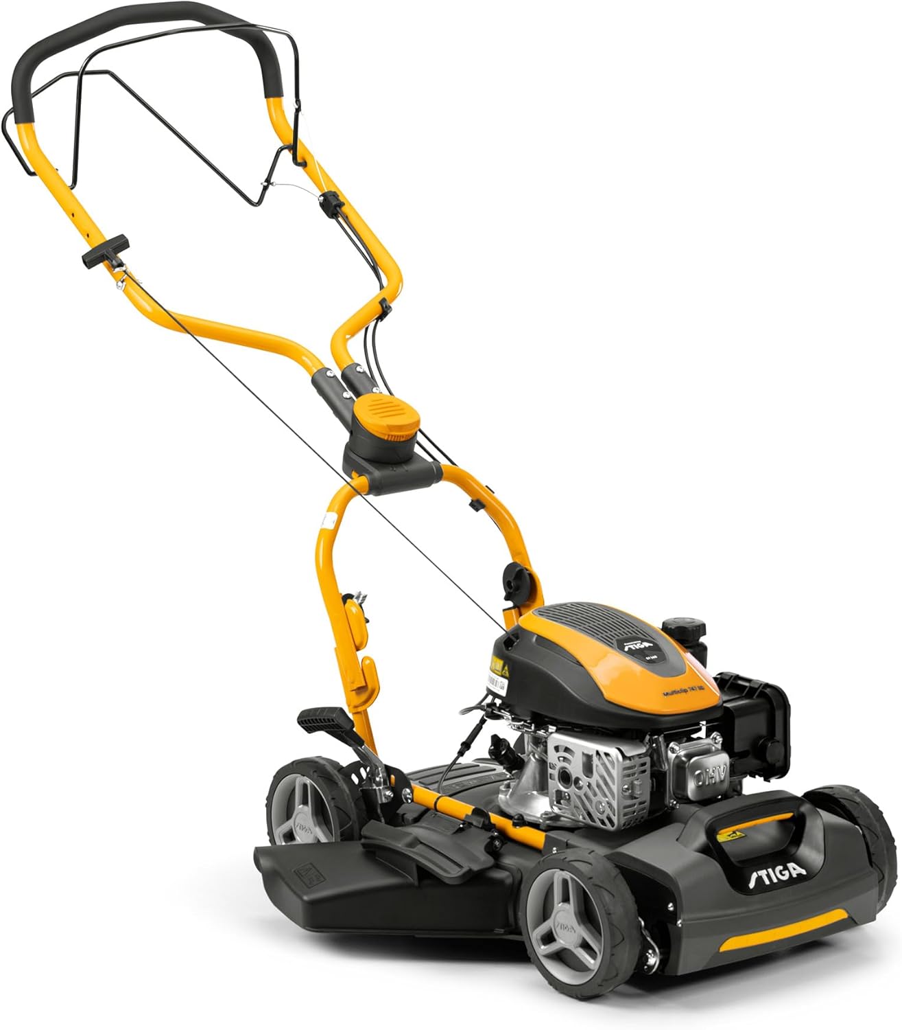 STIGA - Multiclip 747 SD - 45 cm - 139 CC, mulching intégré, guidon Fulcrum