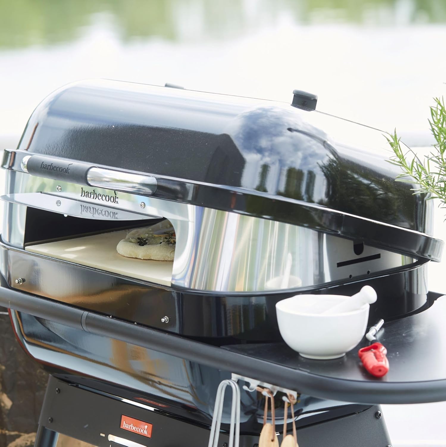 Barbecook - Magnus Premium - 85x64x110cm - barbecue charbon, four à pizza, table