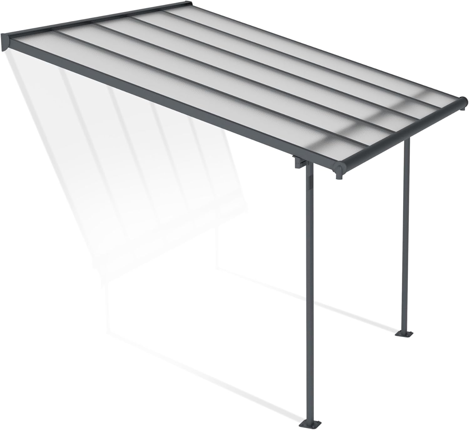Canopia by Palram - Pergola Sierra - 3x3,05m - aluminium & polycarbonate, moderne et élégante