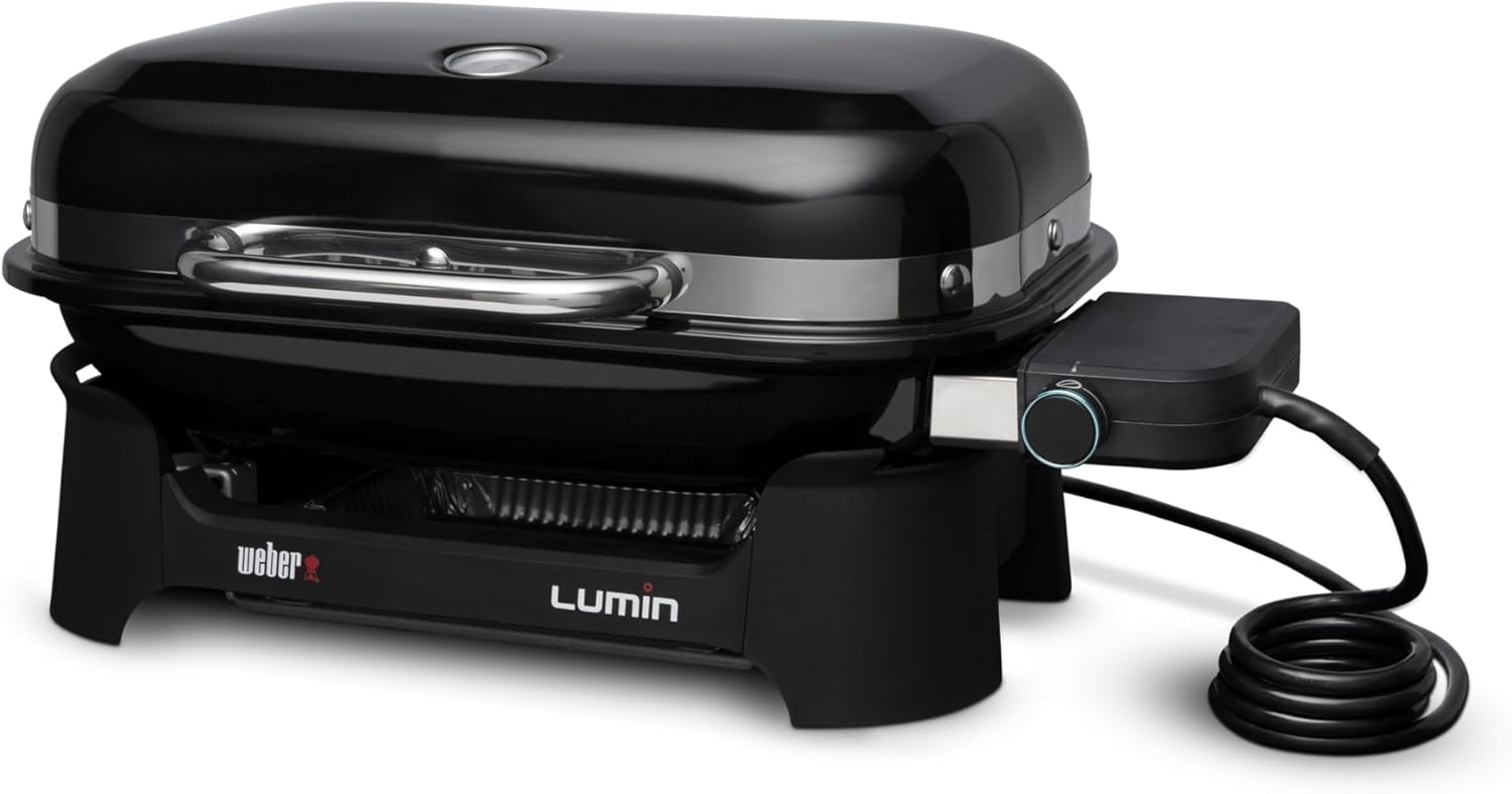 Weber - Lumin Compact - 43x32 cm - barbecue électrique multifonction, 315°C