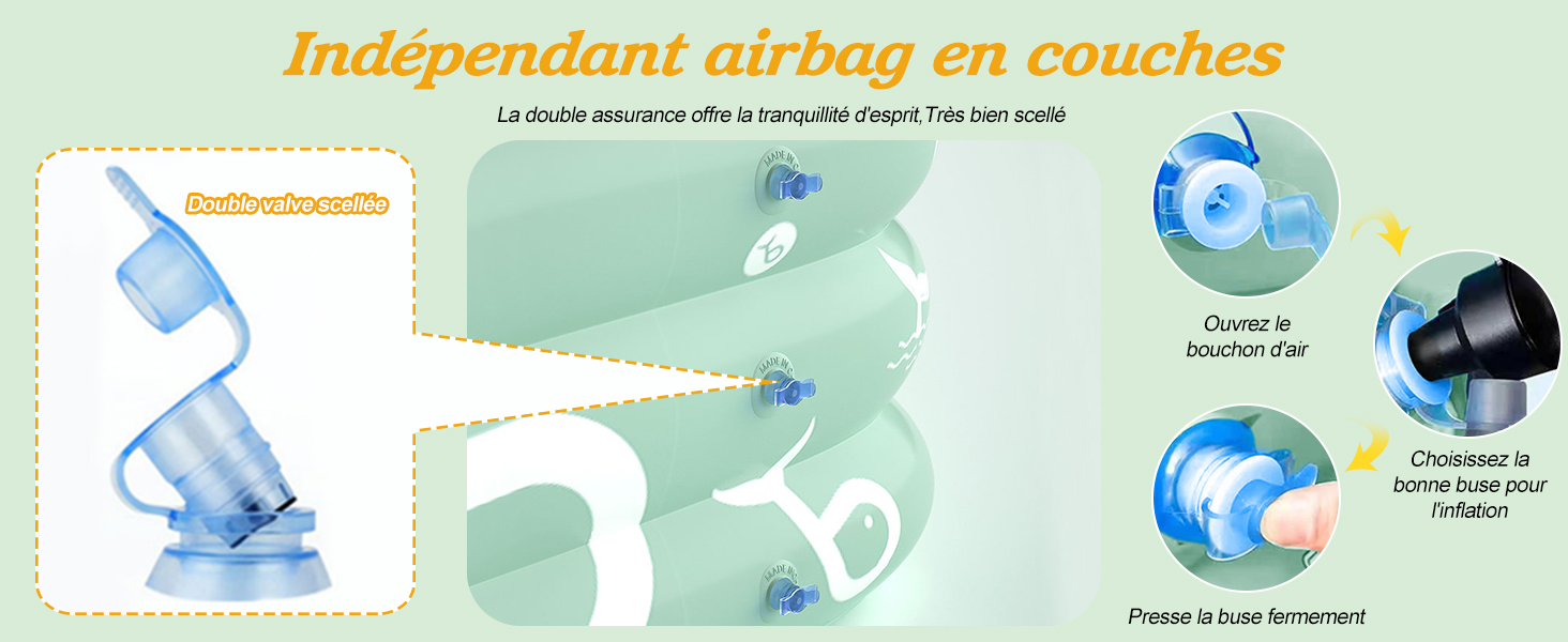 montrant une coupe menstruelle bleue en silicone avec tige et de multiples vues de son processus d'insertion et de retrait. Comprend un texte en français le décrivant comme un gobelet réutilisable indépendant.