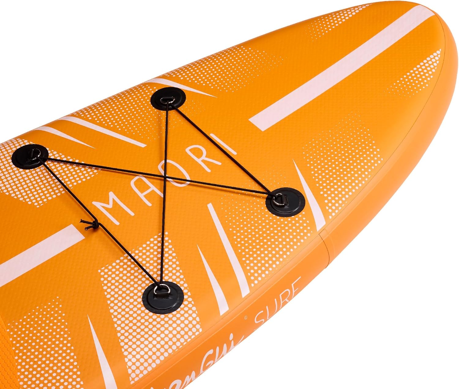 Kangui - Stand up Paddle 335cm Sup Gonflable + pagaie + Sac à Dos + Pompe Haute Pression + Leash + kit de réparation- Maori