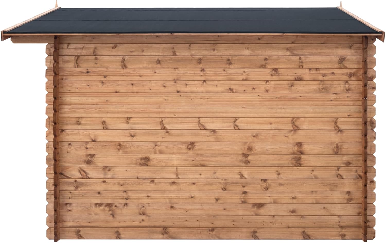 Abri de Jardin en Bois traité, EP 28mm, Surface utile 9.9m² INT043