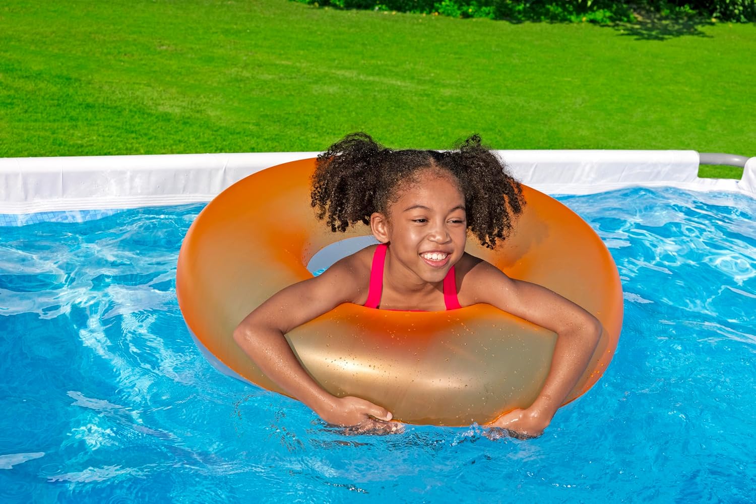 Bestway Steel Pro Max Kit Piscine Hors Sol - 282 cm x 196 cm x 84 cm - Gris