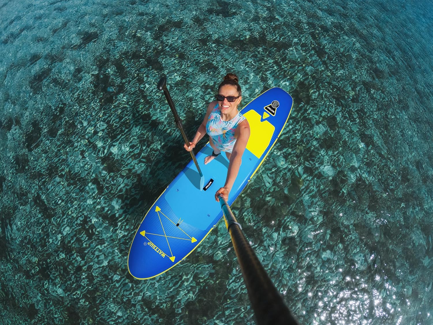 Wattsup - First gamme SUP gonflable - Dropstitch - Pack complet