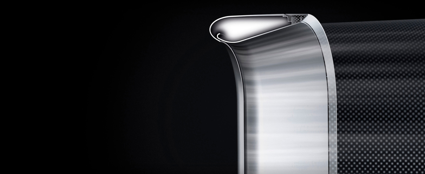 The rear aperture of the Dyson Humidier accelerates air into a powerful flow.
