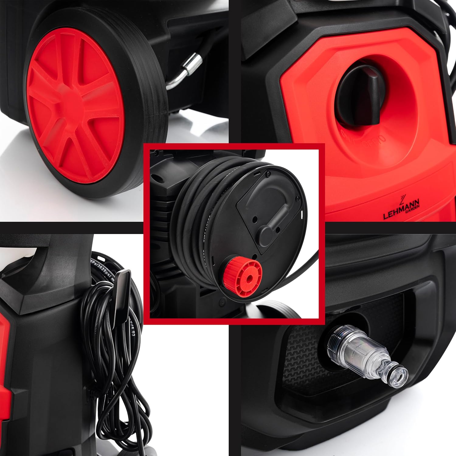 LEHMANN - Denver - 240 Bar, 2200W, 480 l/h, portée 15m, accessoires