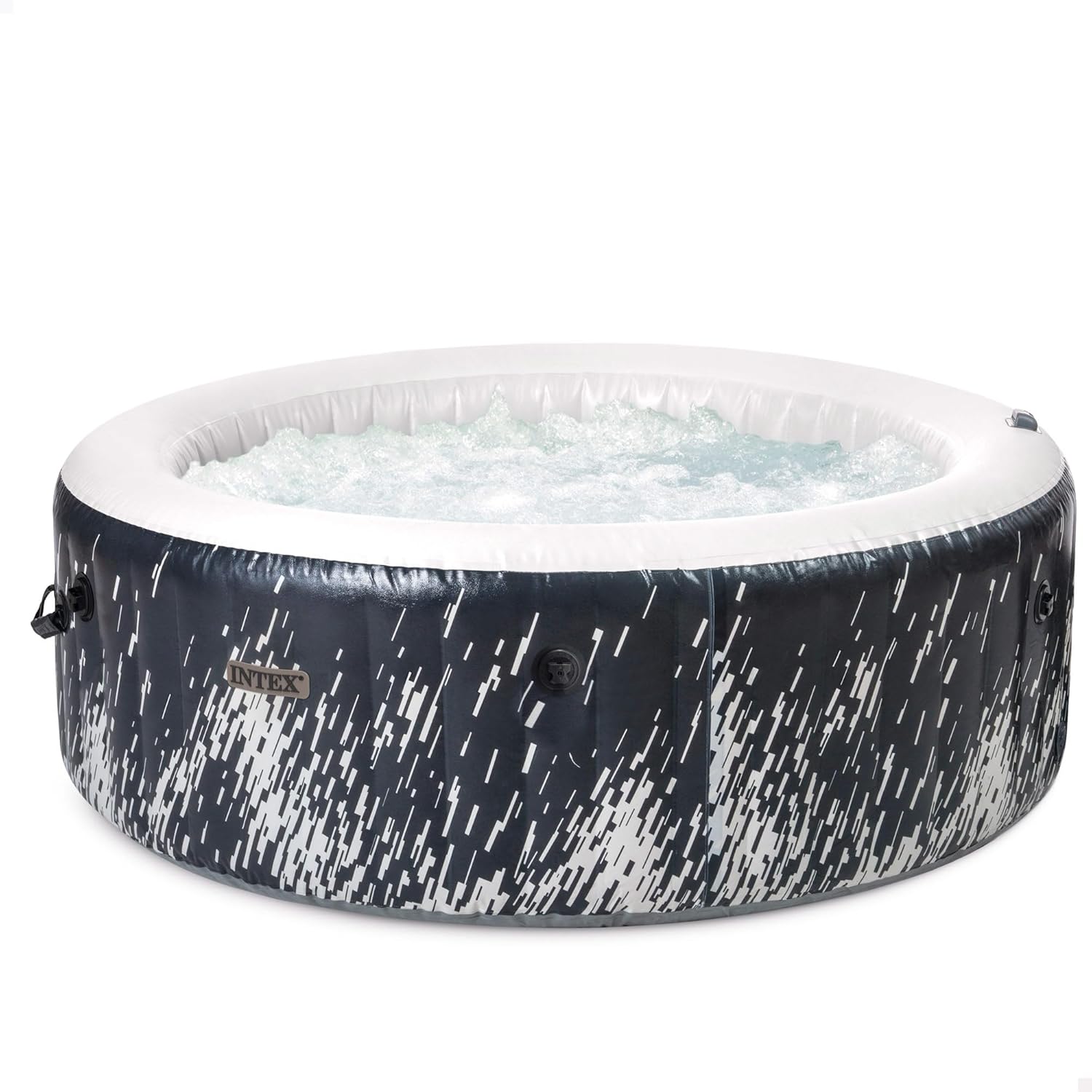 Intex - PureSpa Bubble Glow Deluxe - 196x71cm - 4 places, 140 jets, LED multicolore - 28494NP