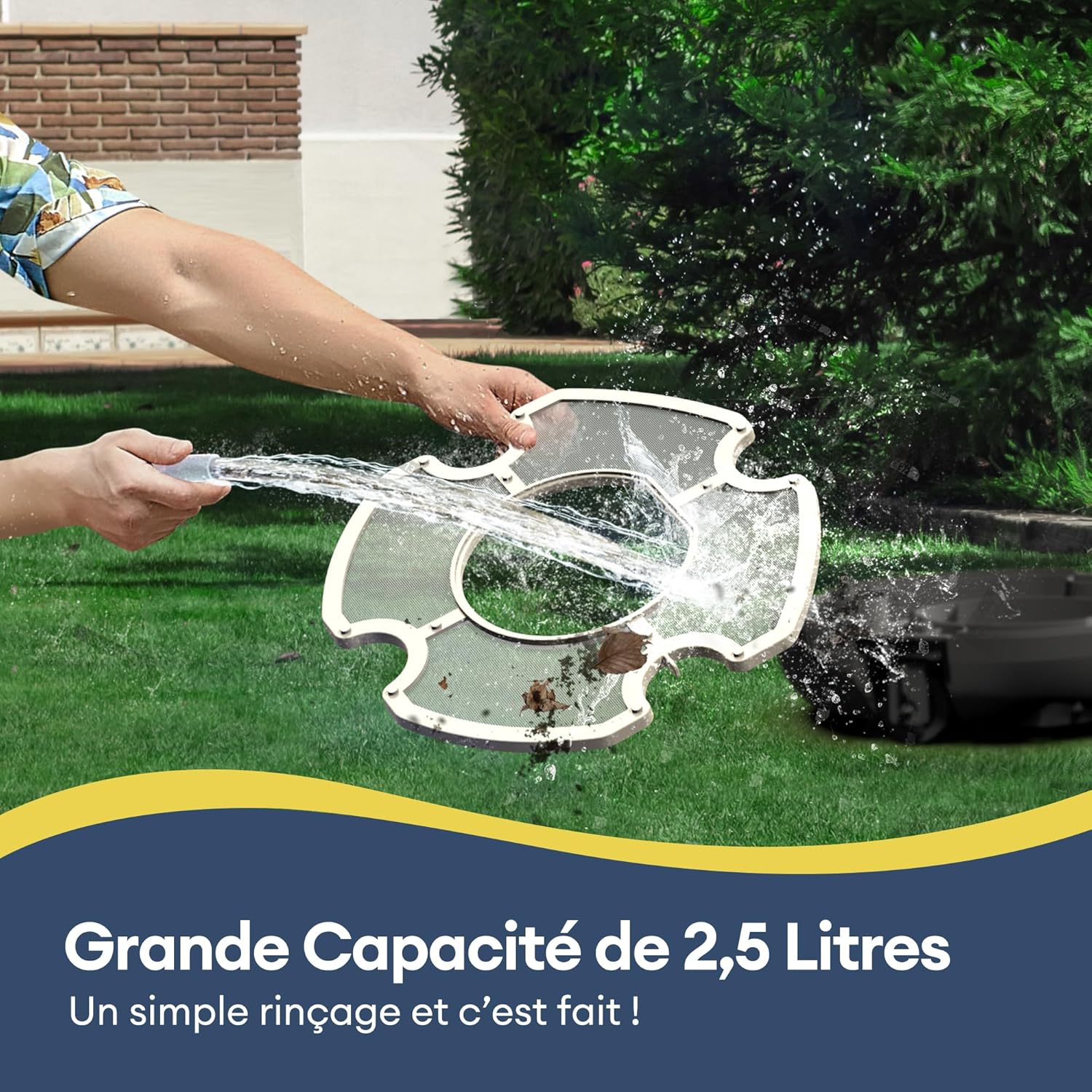 Ultenic - Pooleco 10s - 80㎡ - robot piscine sans fil, APP, 90min, haute aspiration