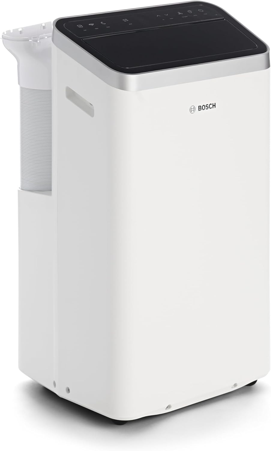 Bosch Cool 5100 Portable AC - 3 en 1 Climatiseur, Déshumidificateur, Ventilateur - 3,4 kW pour les pièces jusqu'à 46m² - Avec Mode Auto, Mode Silencieux et Mode Veille (43 db (A)) [Classe A+]