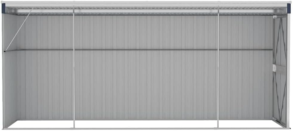 Générique Abri de Jardin Mural Anthracite 118x382x178 cm Acier,Maison & Jardin, Pelouses & Jardins, Vie en extérieur, Structures extérieures, Cabanes & abris de Jardin, Anthracite (Poids 47.9KG)