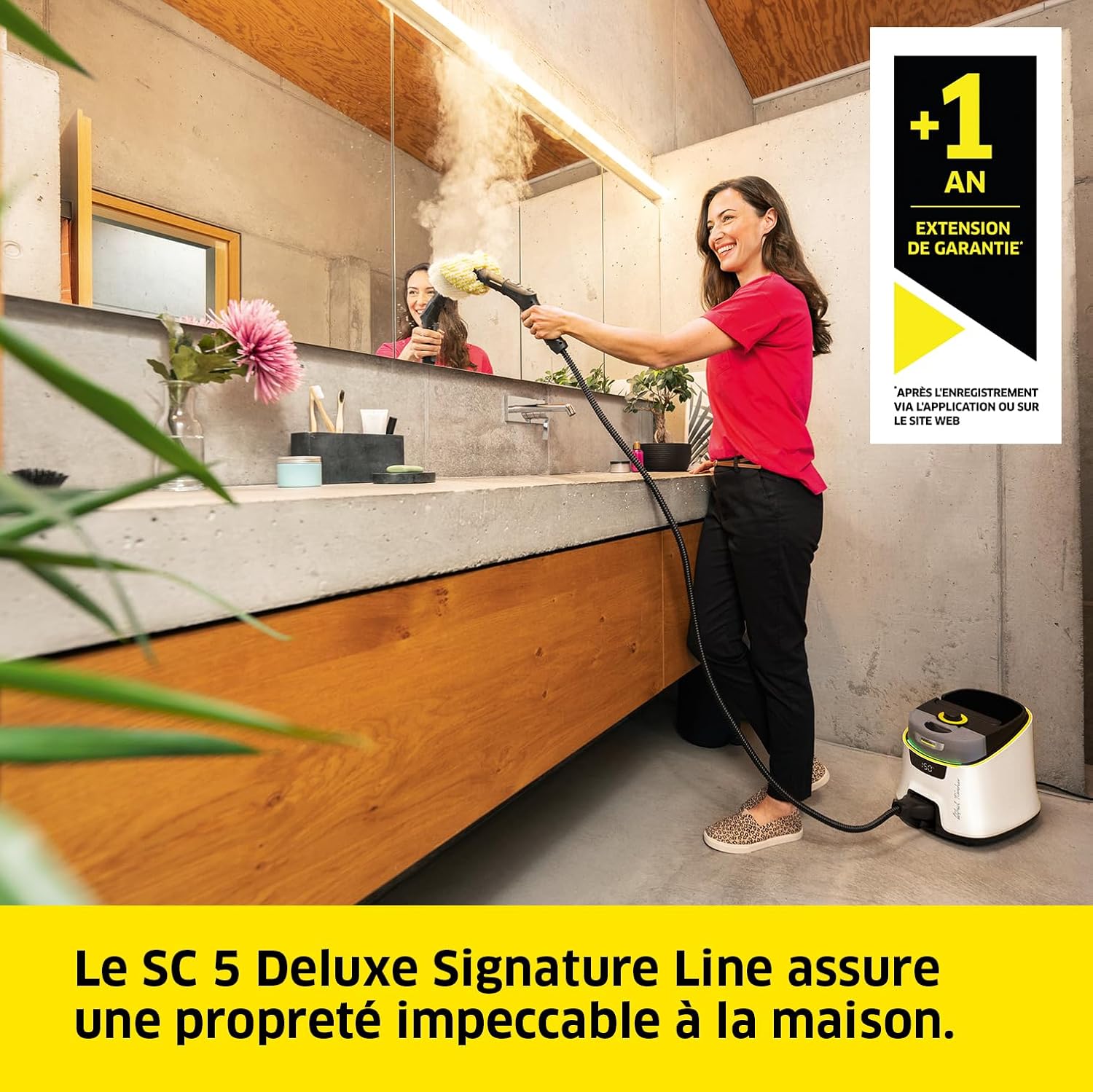 Kärcher SC 5 Deluxe Signature Line - 1,3l - 4 bar - VapoHydro - 130m²