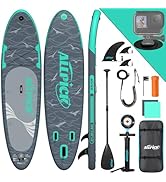 ALLPICK Premium SUP Board Set | Stand Up Paddle Board Gonflable 320 cm | Avec caméra universelle...