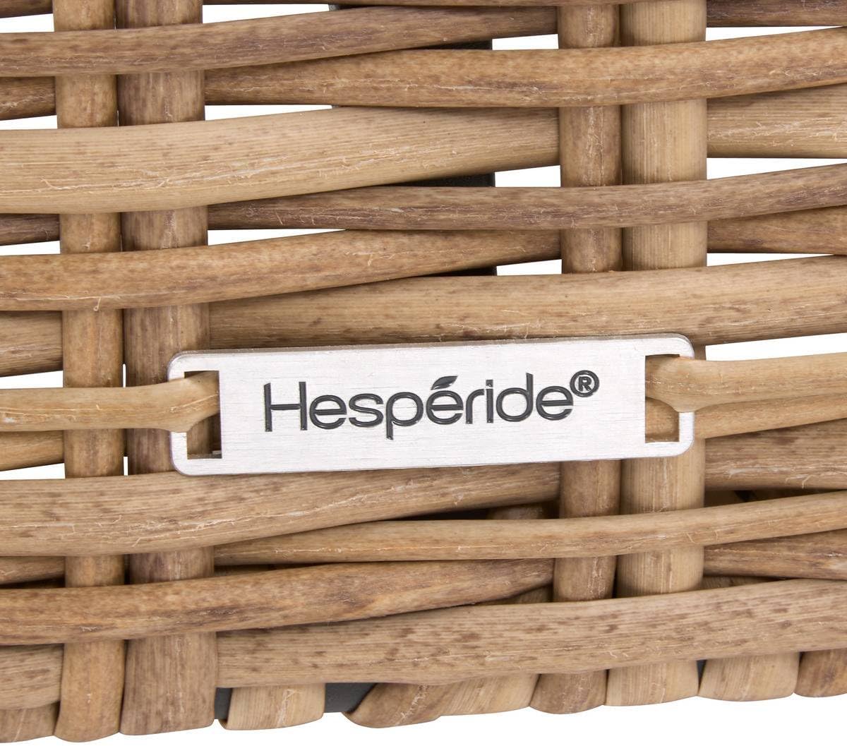 Hespéride - Mooréa Savana - 5 places - Résine tressée, coussins déhoussables, anti-rouille