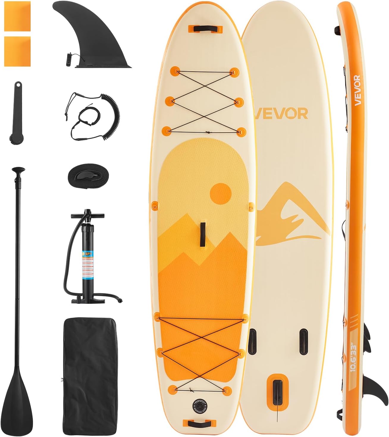 VEVOR - planche paddle gonflable - légère - accessoires complets