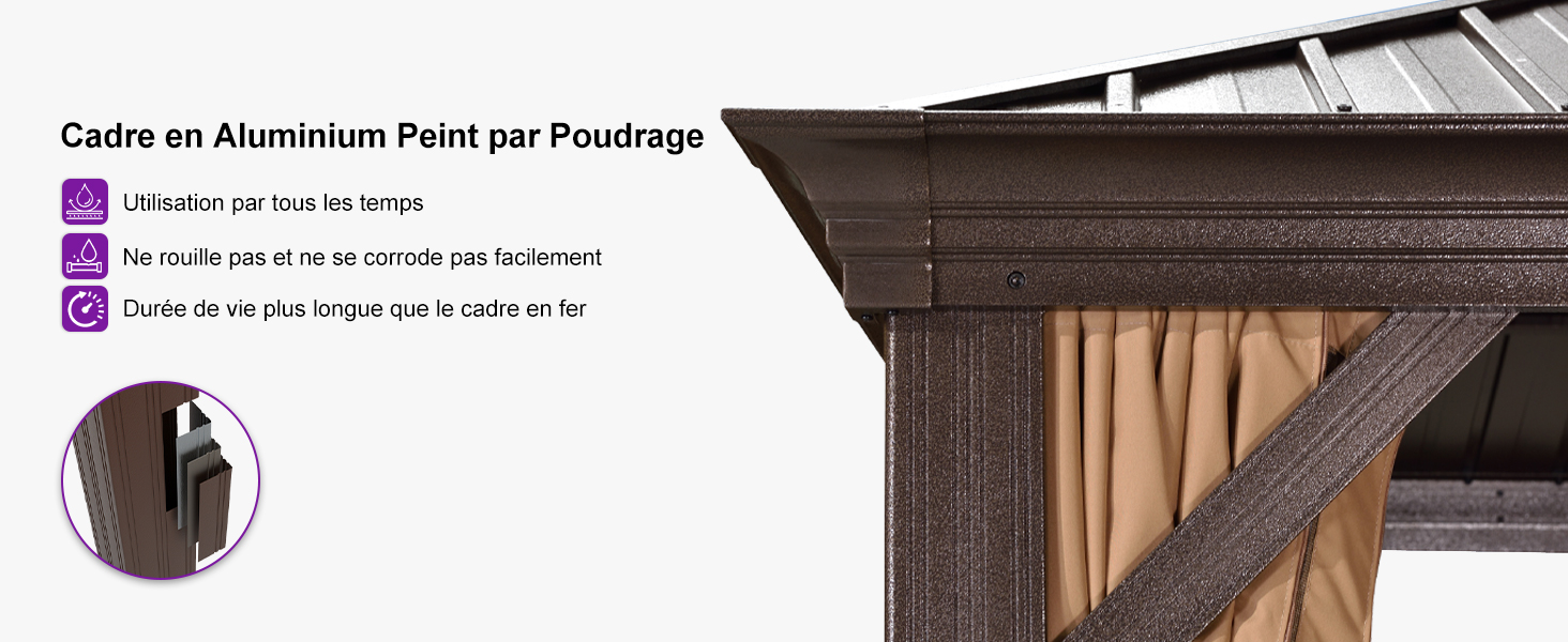  Tonnelle de Jardin Exterieur