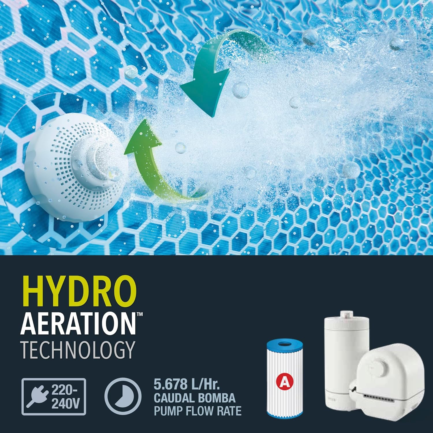 Intex - Prism Frame ovale - 5,03x2,74x1,22m - kit piscine tubulaire