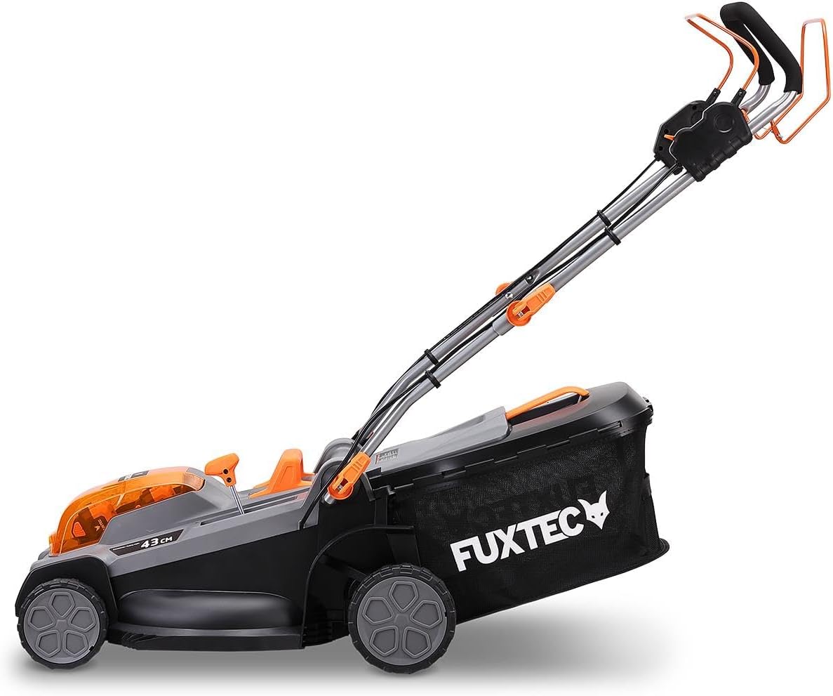 FUXTEC - tondeuse à batterie 40V - 46cm - mulching, 2x5Ah, bac 50L - FX-E2RM43PROSET