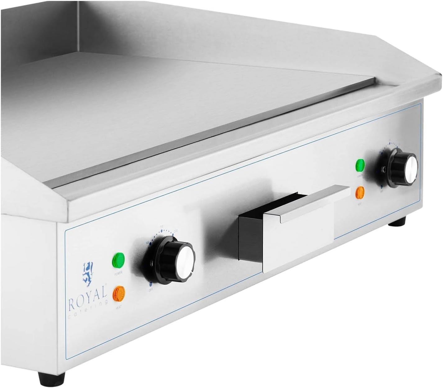 Royal Catering - plancha électrique pro, 727x420mm, 4400W, cuisson, 74242