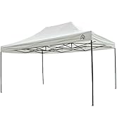 All Seasons Gazebos - Tonnelle pop-up 3x4.5m entièrement imperméable - Blanc