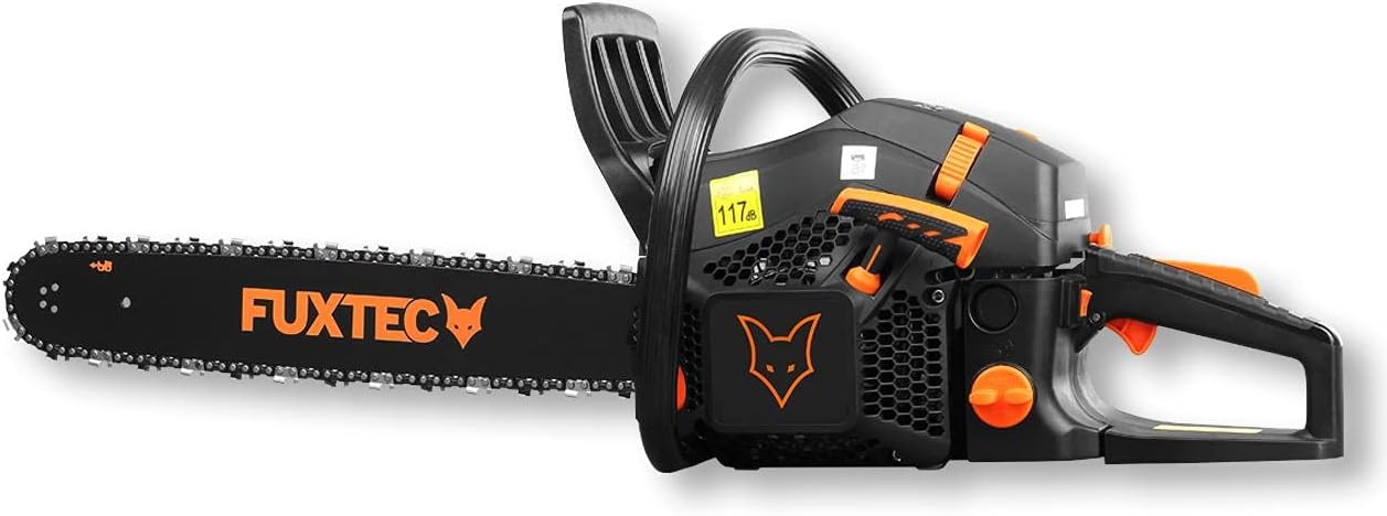 Fuxtec - tronçonneuse thermique 61,5cm³ 2,8kW coupe 45cm FX-KS262