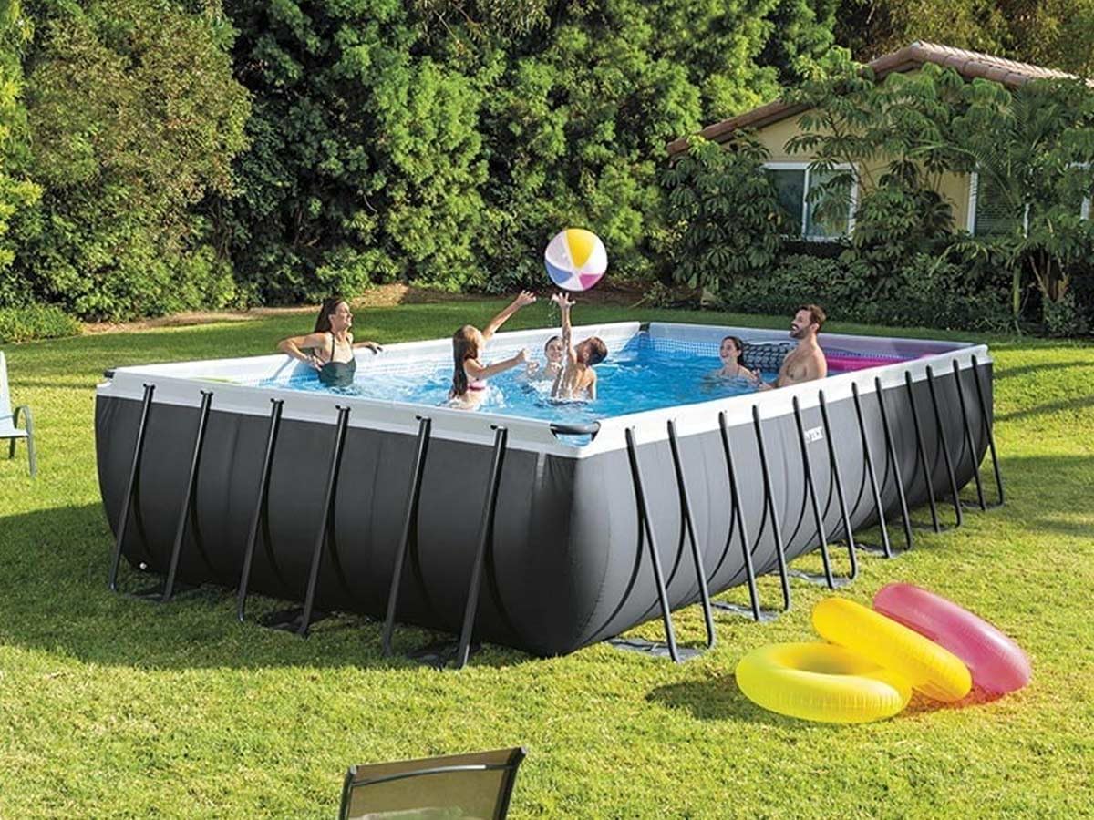 Intex - Ultra XTR Tubulaire - 7,32x3,66x1,32m - Piscine rectangulaire