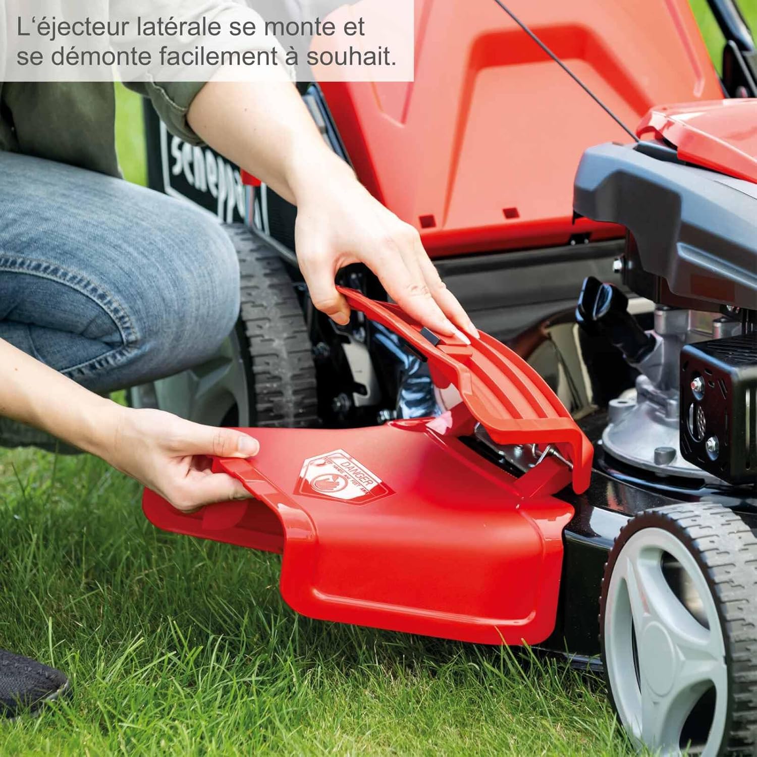 Scheppach - Tondeuse autotractée 51 cm 65L 4T mulching MS173-51