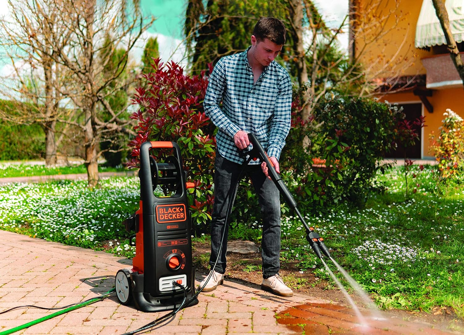 Black+Decker - nettoyeur Dualtech, 2500W, 150 Bar, 810L/h - BXPW2500DTS