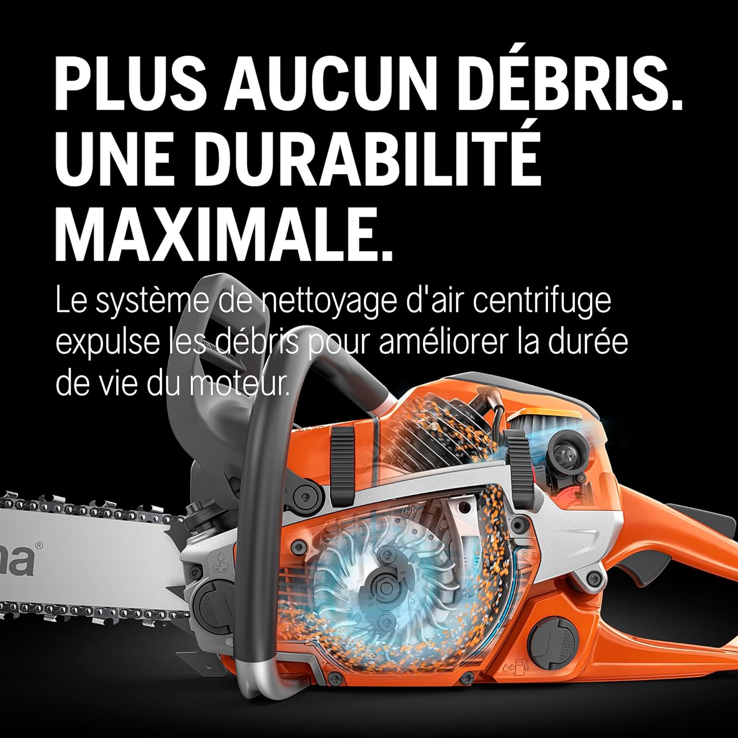 Husqvarna - 130 (série X-Torq) - 35 cm - 38 cm³, LowVib®, tronçonneuse thermique