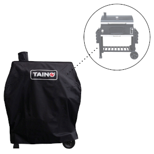 Housse de protection pour barbecue Fumoir Noir Universel Hero XXL