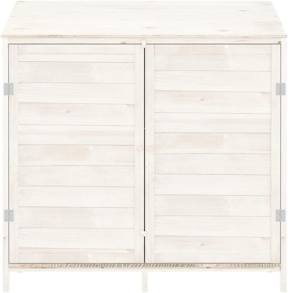 vidaXL - Remise de jardin bois de sapin 102x52x112 cm - extérieur solide
