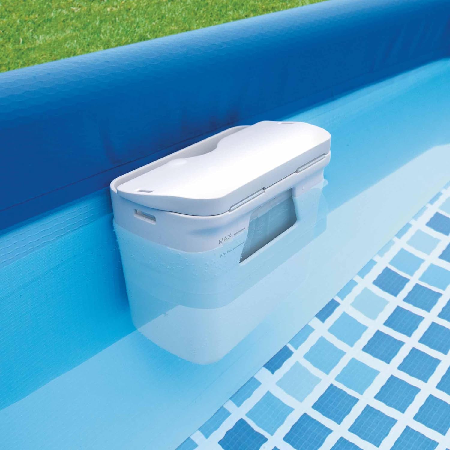 Intex - Animaux - piscine carrée tubulaire enfants - 1,59m - 48402NP