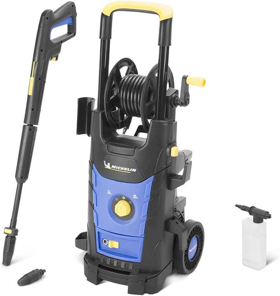 Michelin Nettoyeur Haute Pression MPX25EHDS avec Double Speed System (2500 W, 170 Bar, 500 l/h)