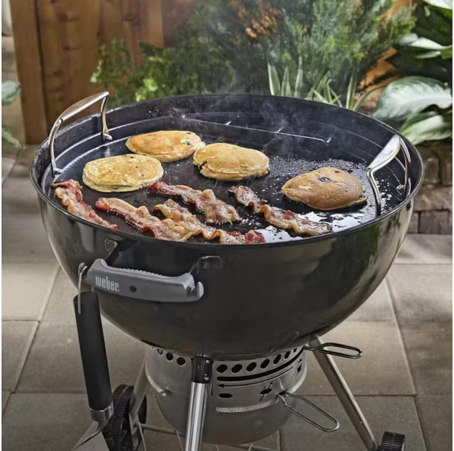 Weber - Plancha pour barbecue charbon - 57 cm - haute résistance